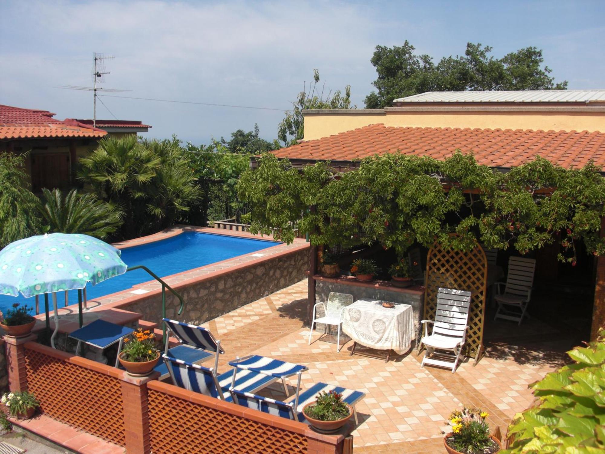Casa Nicolo Villa Massa Lubrense Bagian luar foto